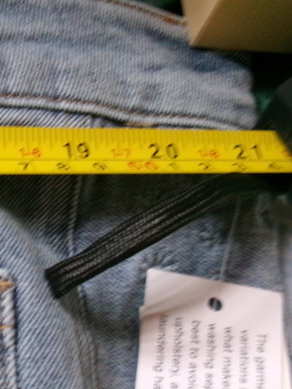 NWT 22W Trendy Plus High-Rise Wide-Leg Cutwork Jean - Picture 11 of 15